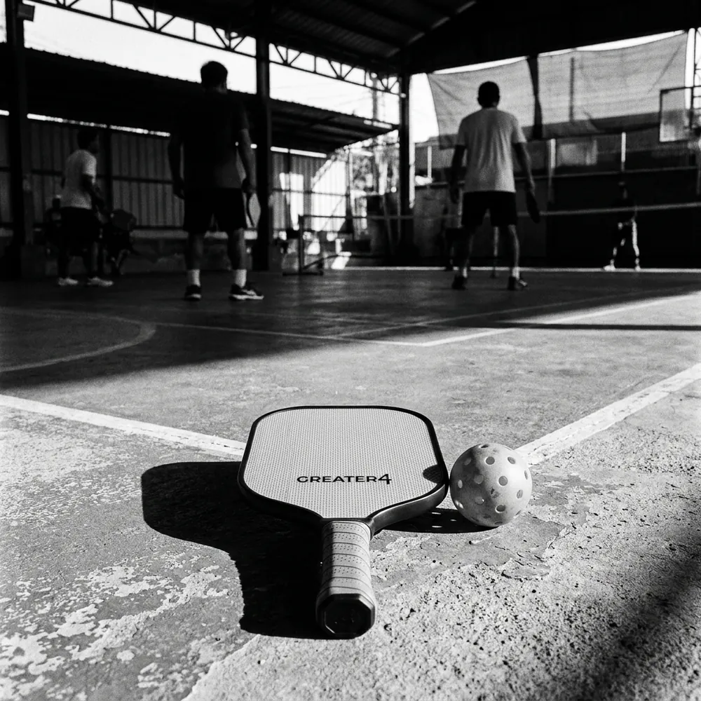 Kasama paddle detail: court